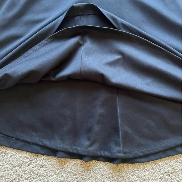 White House Black Market cross back halter cocktail dress - Picture 4 of 8